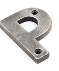 From The Anvil's Antique Pewter Antique Pewter Letter