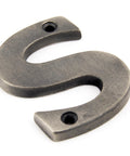 From The Anvil's Antique Pewter Antique Pewter Letter