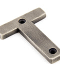From The Anvil's Antique Pewter Antique Pewter Letter