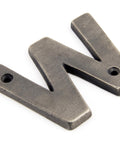 From The Anvil's Antique Pewter Antique Pewter Letter