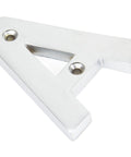 From The Anvil's Satin Chrome Satin Chrome Letter