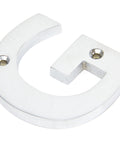 From The Anvil's Satin Chrome Satin Chrome Letter