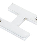 From The Anvil's Satin Chrome Satin Chrome Letter