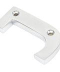 From The Anvil's Satin Chrome Satin Chrome Letter
