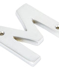 From The Anvil's Satin Chrome Satin Chrome Letter