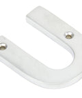 From The Anvil's Satin Chrome Satin Chrome Letter