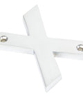 From The Anvil's Satin Chrome Satin Chrome Letter