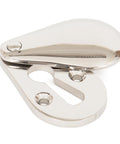 From The Anvil's Polished Nickel Plain Escutcheon
