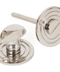 From The Anvil's Polished Nickel Round Thumbturn Set
