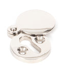 From The Anvil's Polished Nickel 30mm Round Escutcheon