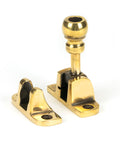 From The Anvil's Aged Brass Mushroom Brighton Fastener