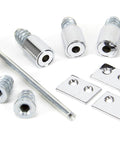From The Anvil's Polished Chrome Secure Stops (Pack of 4)