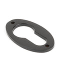 From The Anvil's Aged Bronze Oval Euro Esctucheon