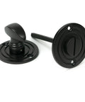 From The Anvil's Aged Bronze Round Thumbturn Set