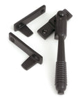 From The Anvil's Aged Bronze Night-Vent Locking Reeded Fastener