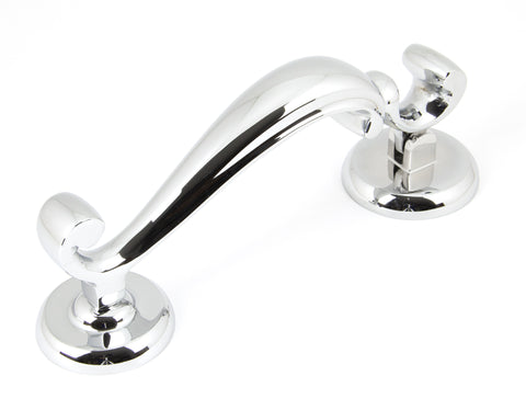 From The Anvil's Polished Chrome Doctor Door Knocker