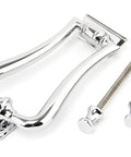 From The Anvil's Polished Chrome Art Deco Door Knocker