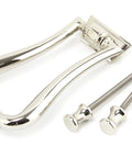 From The Anvil's Polished Nickel Art Deco Door Knocker