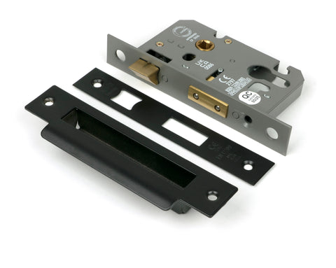 From The Anvil's Black Euro Profile Sash Lock