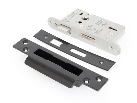From The Anvil's Black 5 Lever Heavy Duty BS Sash Lock KA