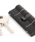From The Anvil's Black 6 Pin Euro Cylinder