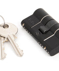 From The Anvil's Black 6 Pin Euro Cylinder