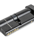 From The Anvil's Black 6 Pin Euro Cylinder/Thumbturn