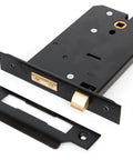 From The Anvil's Black 6" Horizontal 5 Lever Sash Lock