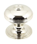 From The Anvil's Polished Nickel Prestbury Centre Door Knob
