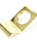 From The Anvil's Polished Brass Rim Cylinder Pull