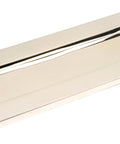From The Anvil's Polished Nickel Letter Plate