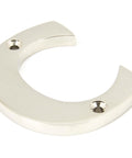 From The Anvil's Polished Nickel Polished Nickel Letter