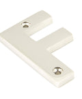 From The Anvil's Polished Nickel Polished Nickel Letter