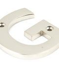 From The Anvil's Polished Nickel Polished Nickel Letter