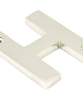 From The Anvil's Polished Nickel Polished Nickel Letter