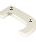 From The Anvil's Polished Nickel Polished Nickel Letter