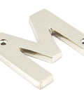From The Anvil's Polished Nickel Polished Nickel Letter