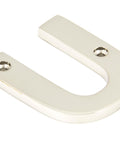 From The Anvil's Polished Nickel Polished Nickel Letter