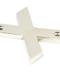 From The Anvil's Polished Nickel Polished Nickel Letter