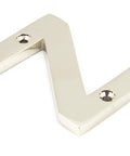 From The Anvil's Polished Nickel Polished Nickel Letter