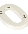 From The Anvil's Polished Nickel Polished Nickel Numeral