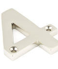 From The Anvil's Polished Nickel Polished Nickel Numeral
