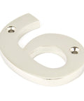 From The Anvil's Polished Nickel Polished Nickel Numeral