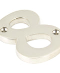 From The Anvil's Polished Nickel Polished Nickel Numeral