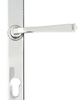 From The Anvil's Polished Chrome Avon Slimline Lever Espag. Lock Set