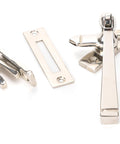 From The Anvil's Polished Nickel Locking Avon Fastener