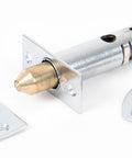 From The Anvil's Satin Chrome Security Door Bolt