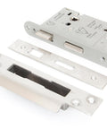 From The Anvil's Satin Stainless Steel 5 Lever Heavy Duty BS Sash Lock