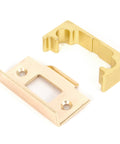 From The Anvil's Electro Brassed  ½" Rebate Kit for Tubular Mortice Latch
