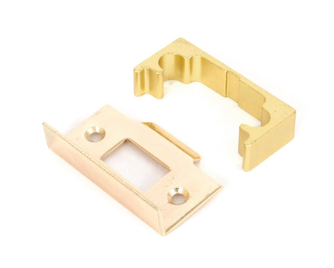 From The Anvil's Electro Brassed  ½" Rebate Kit for Tubular Mortice Latch